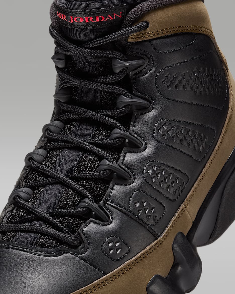 Jordan 9 retro gs hotsell